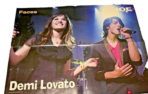 Joe jonas demi lovato poster - jonas,